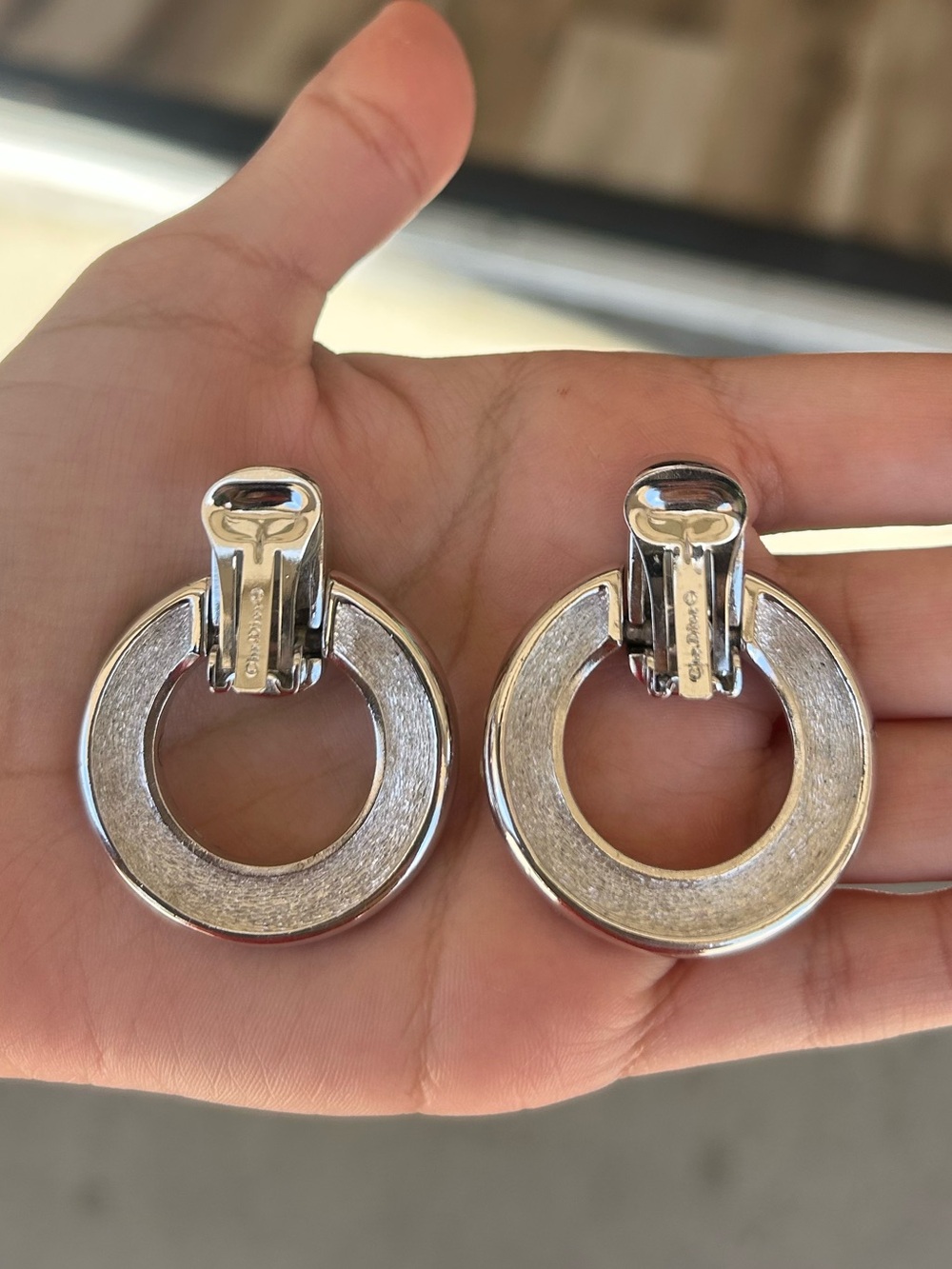 Vintage Dior Clip on Earrings - Picture 3 of 5